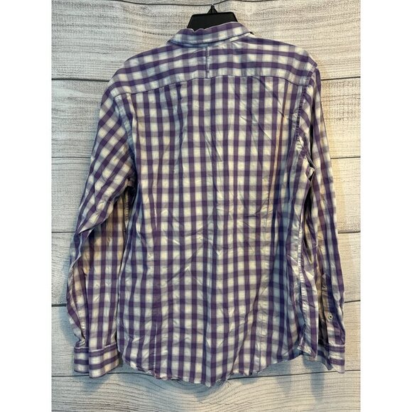 Banana Republic Mens Soft Washed Tailored Button-Down Shirt Slim Fit Size L - Picture 3 of 3